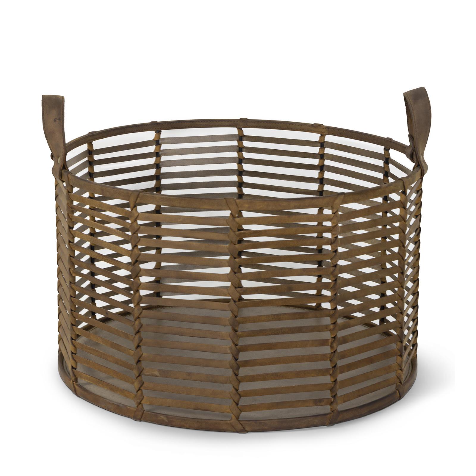 Finn Leather Basket