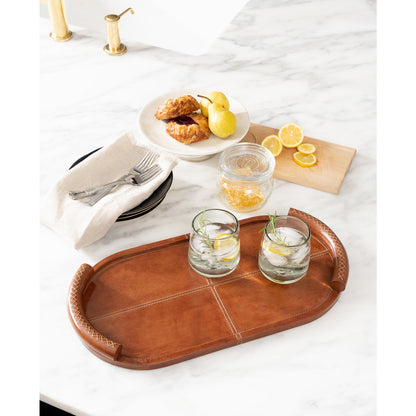 Forte Leather Tray