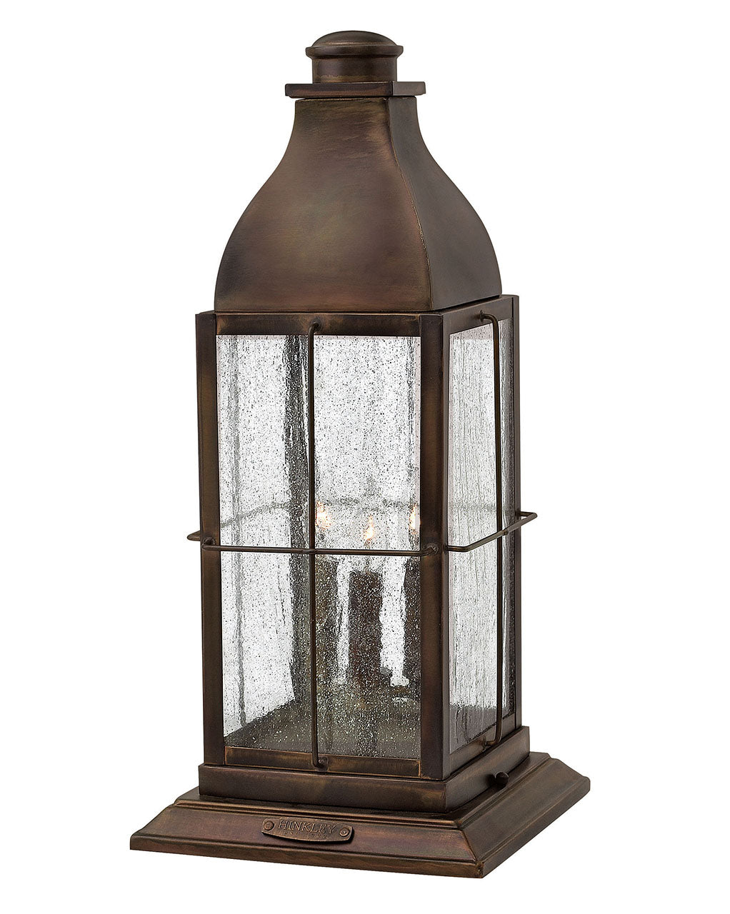 Bingham Pier Mount Lantern 12v