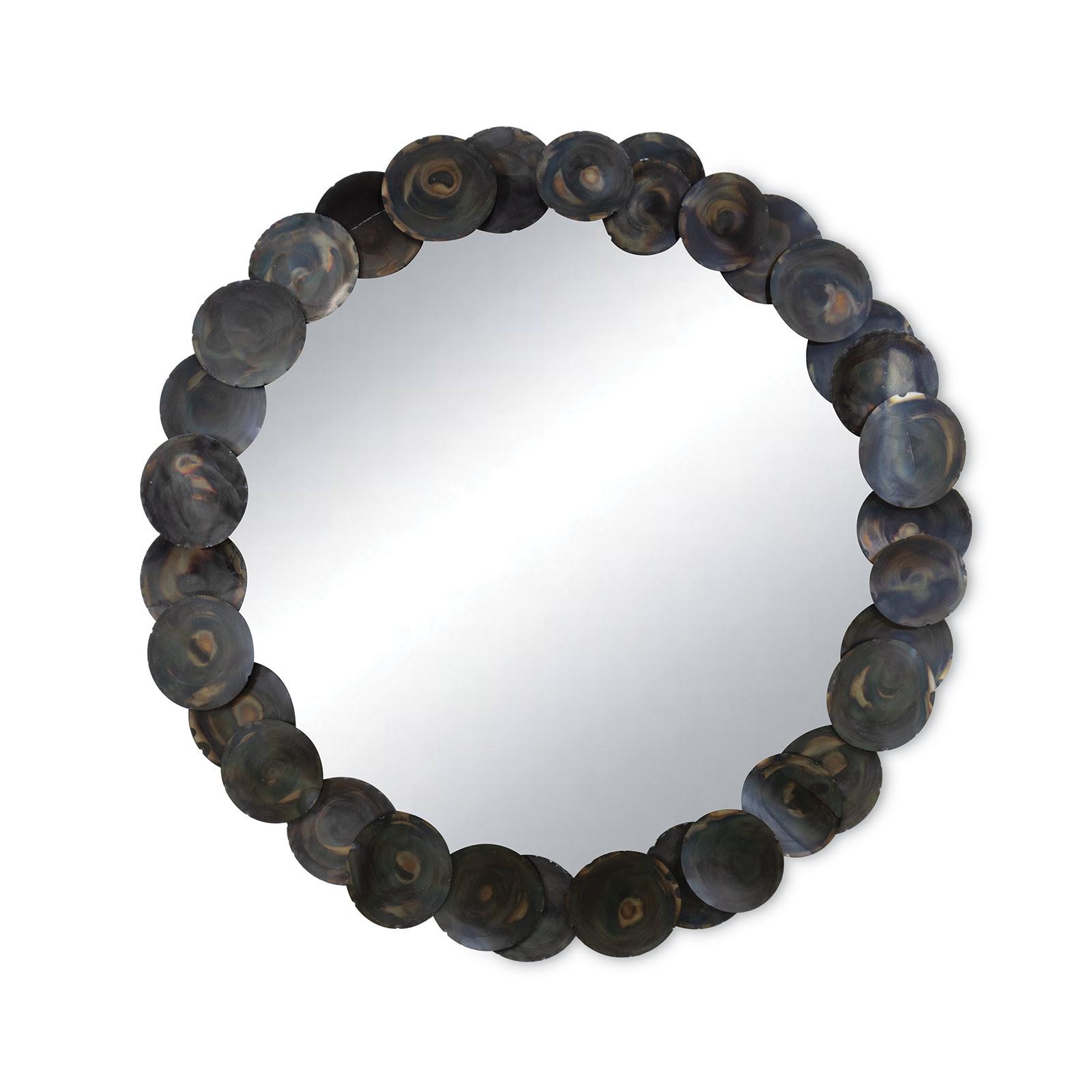 Ember Round Mirror