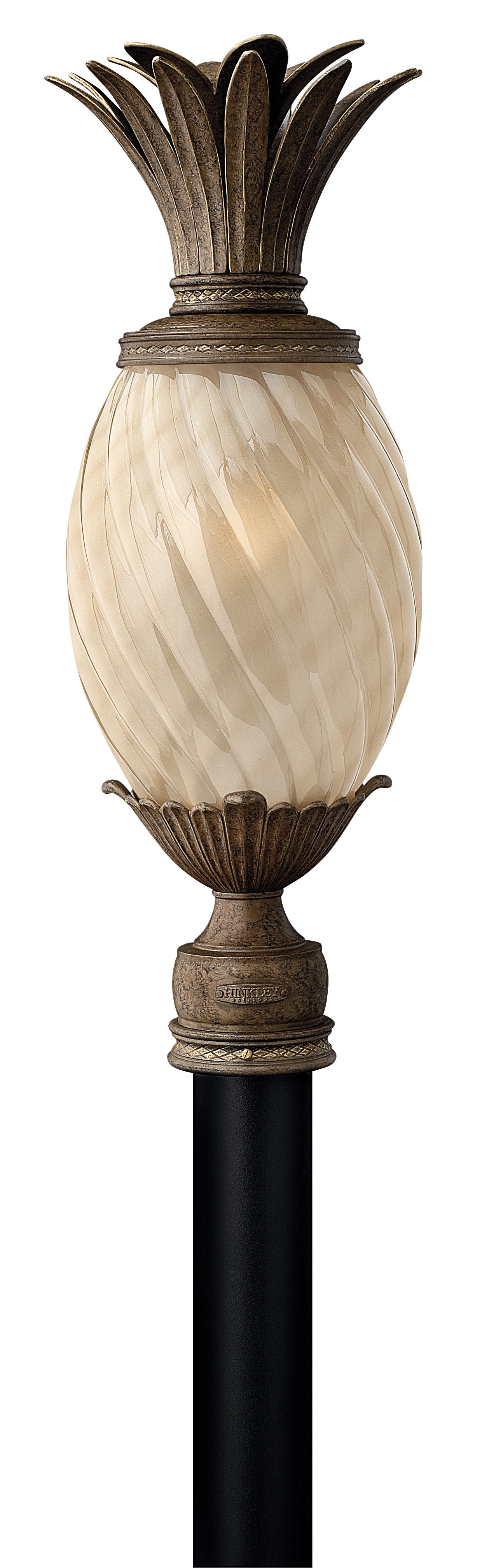 Plantation Large Post Mount Lantern