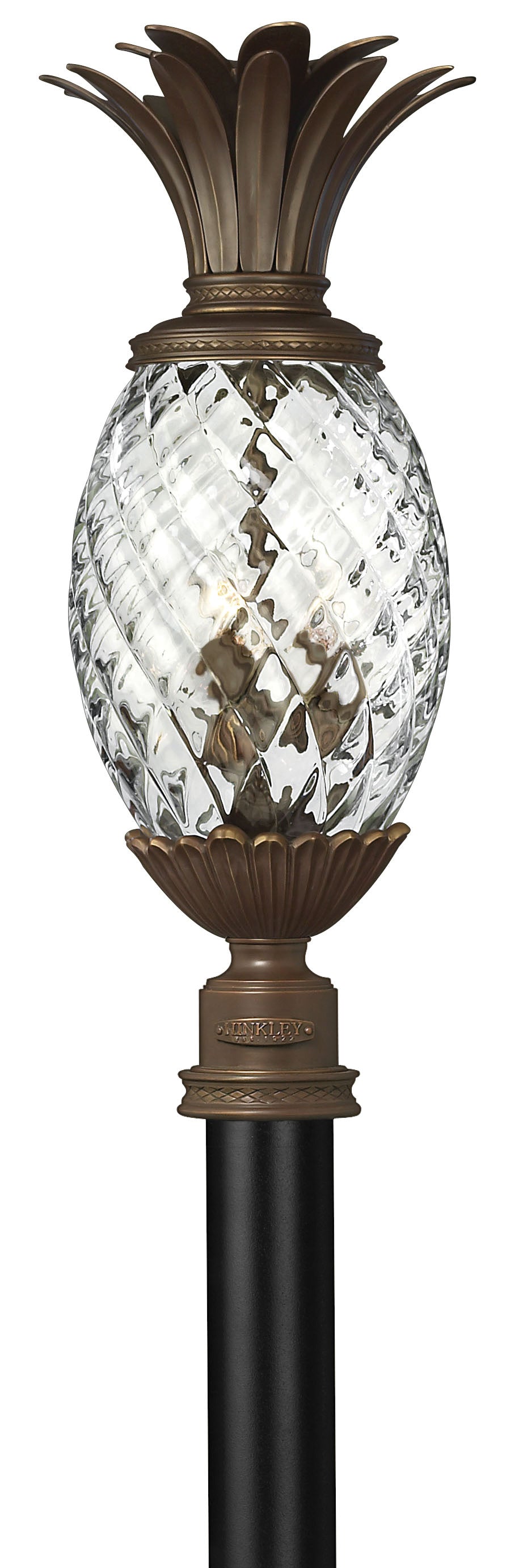 Plantation Large Post Mount Lantern
