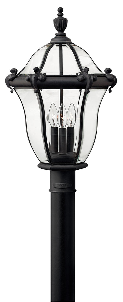 San Clemente Large Post Mount Lantern
