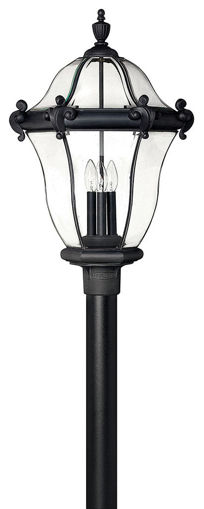 San Clemente Post Top or Pier Mount Lantern