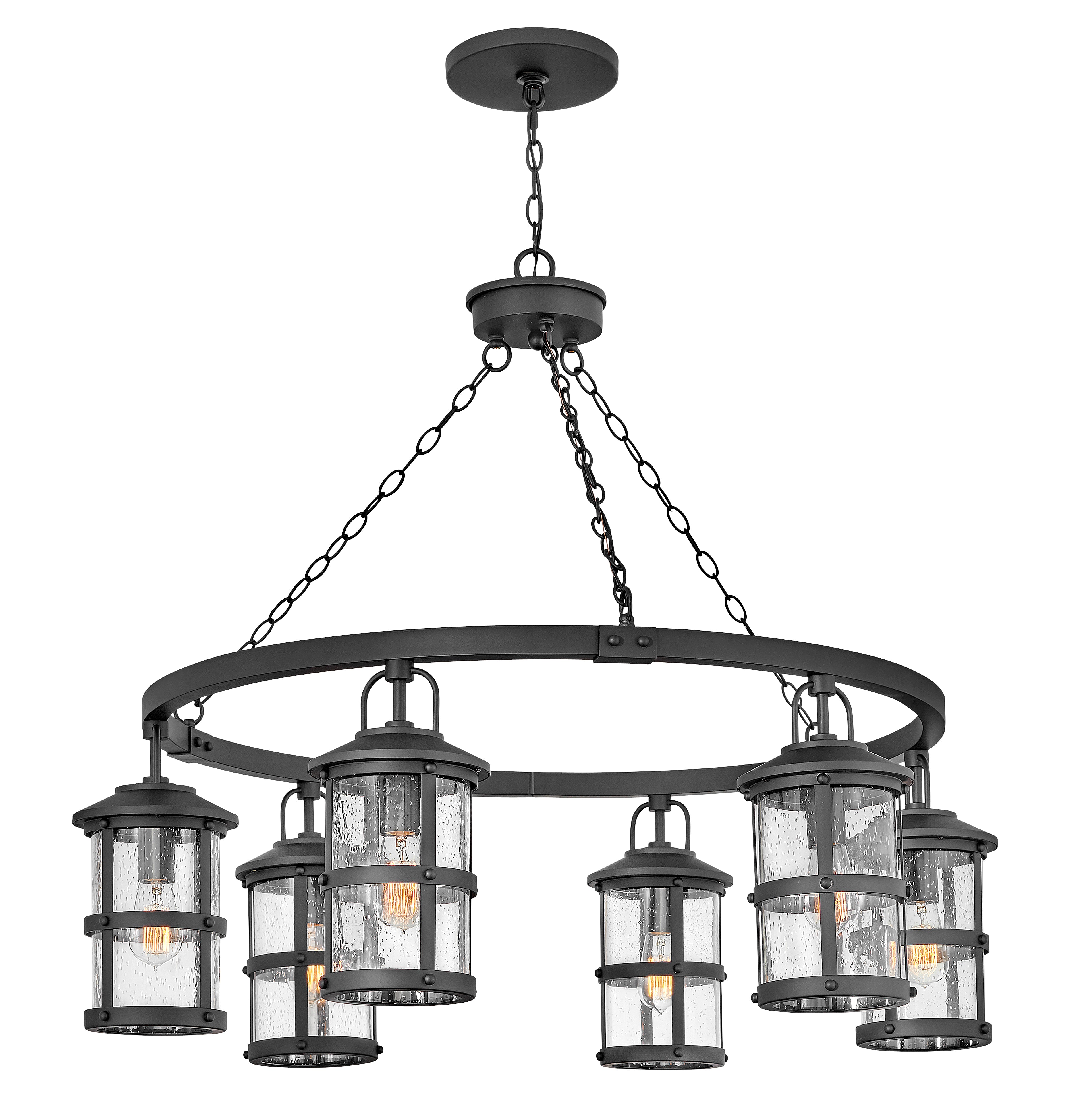 Lakehouse Large Single Tier Chandelier