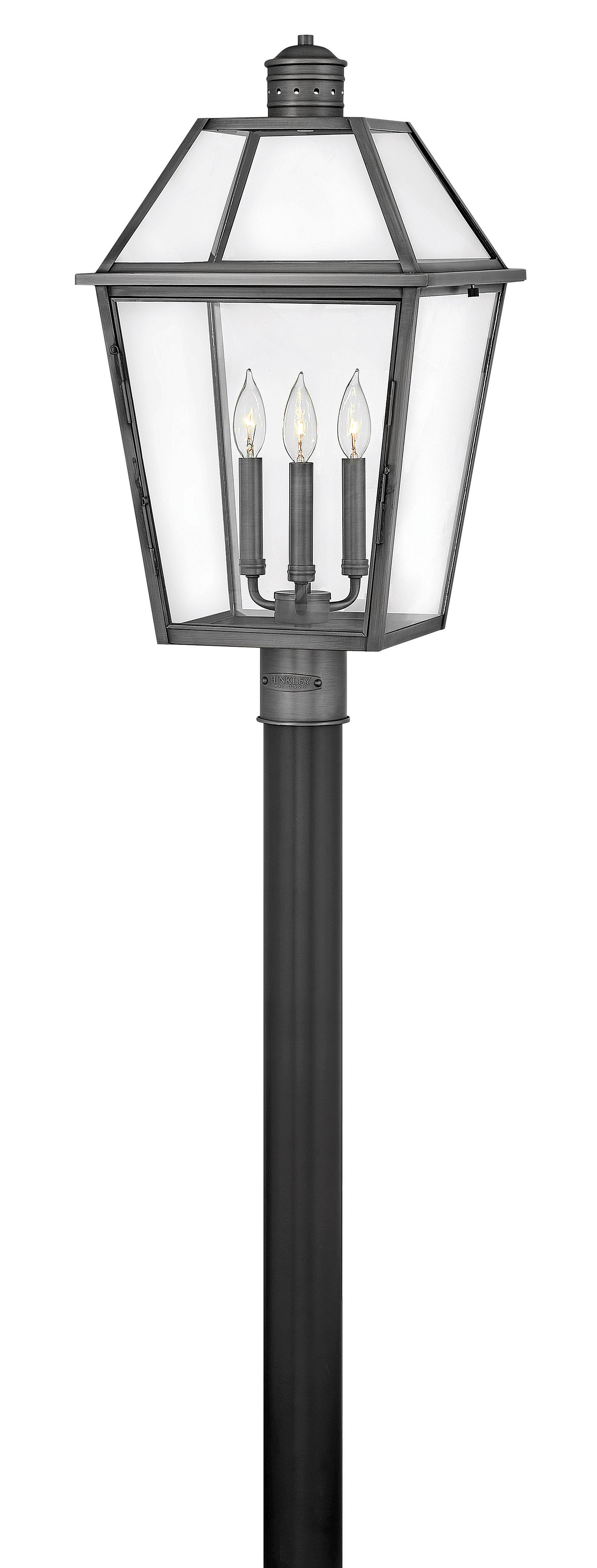 Nouvelle Large Post Mount Lantern