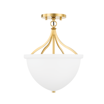 Browne Semi Flush