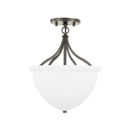 Browne Semi Flush