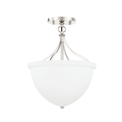 Browne Semi Flush