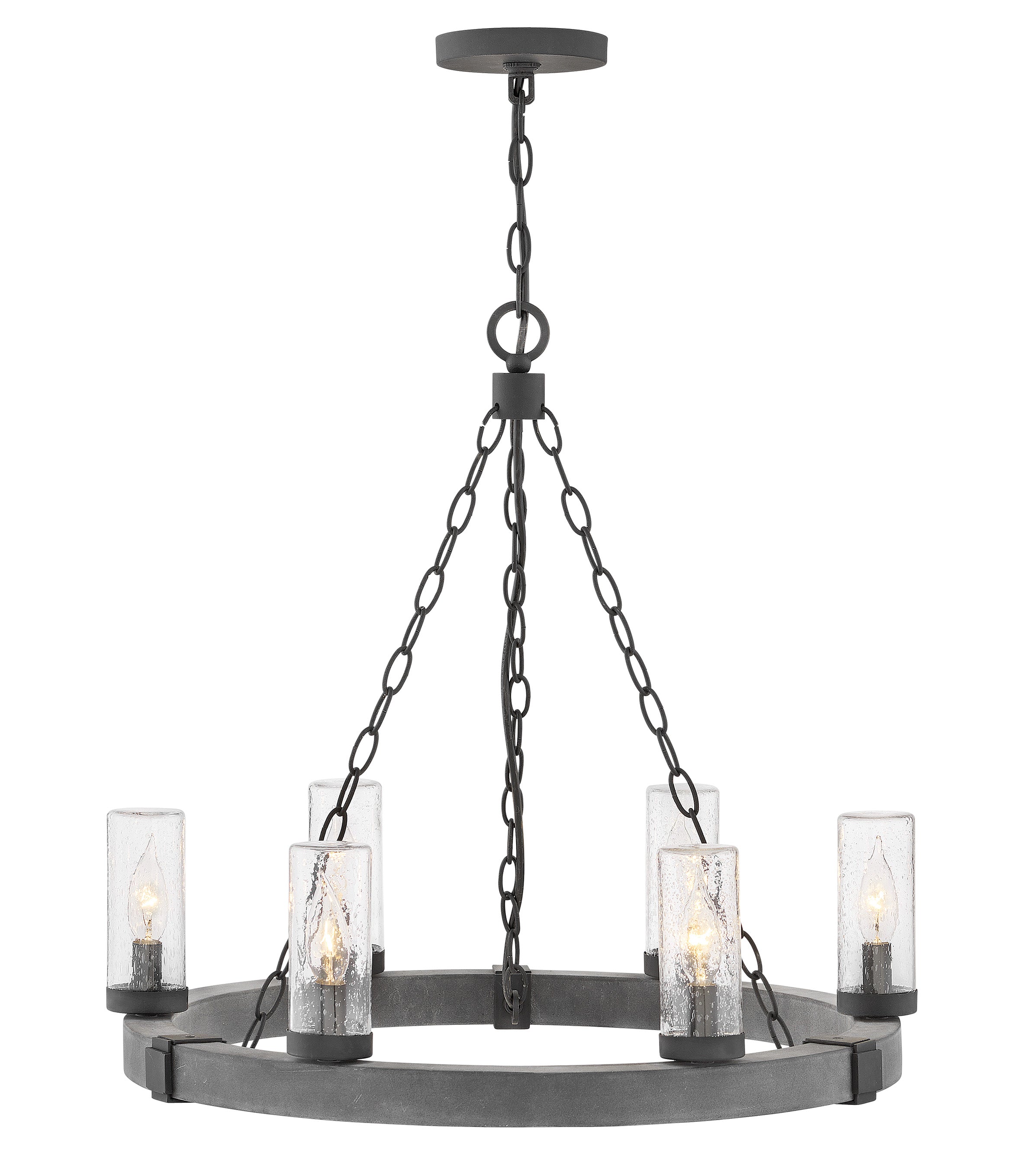 Sawyer Medium Single Tier 12v Chandelier