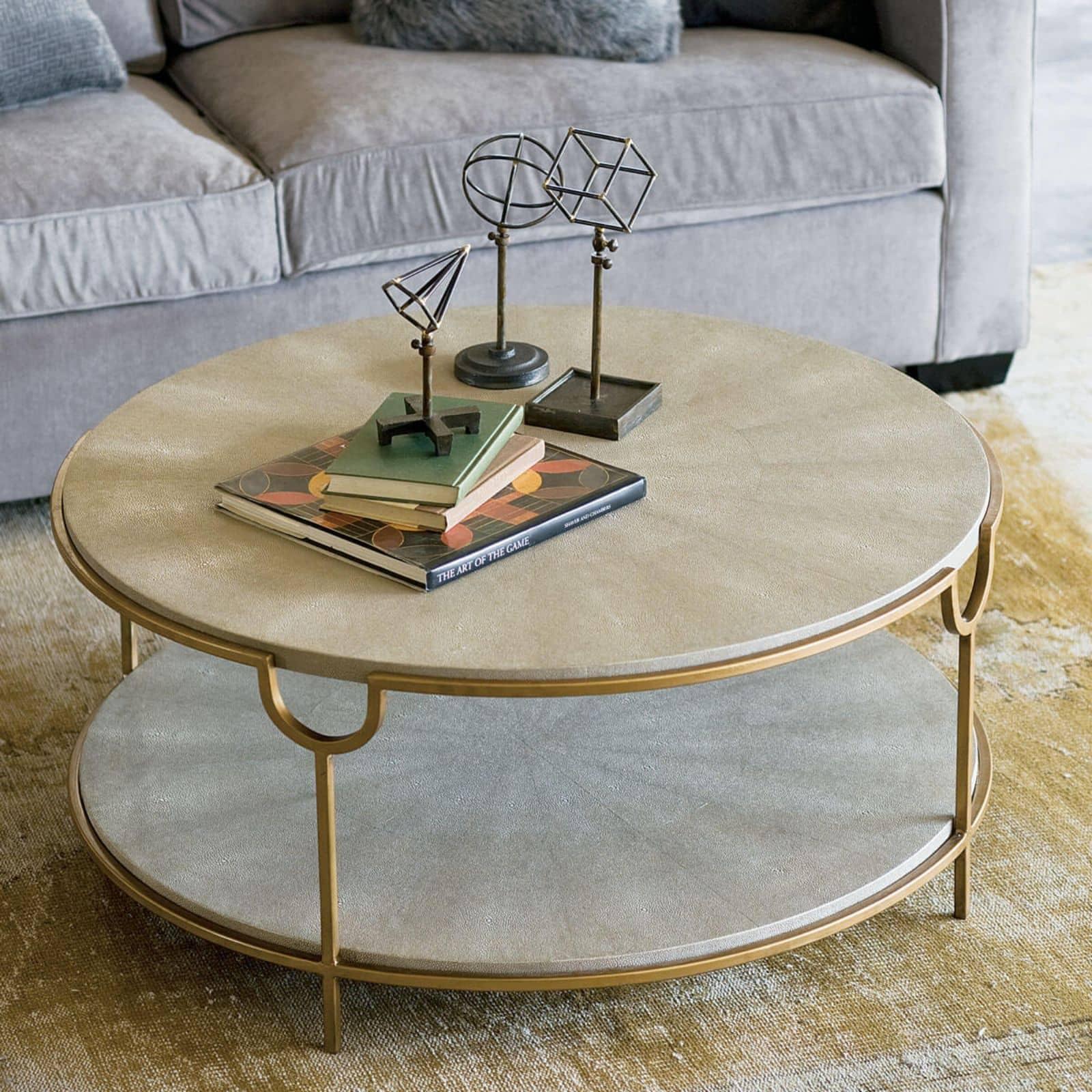 Vogue Shagreen Cocktail Table