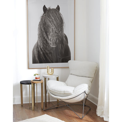 Andres Hair on Hide Mixer Table Set