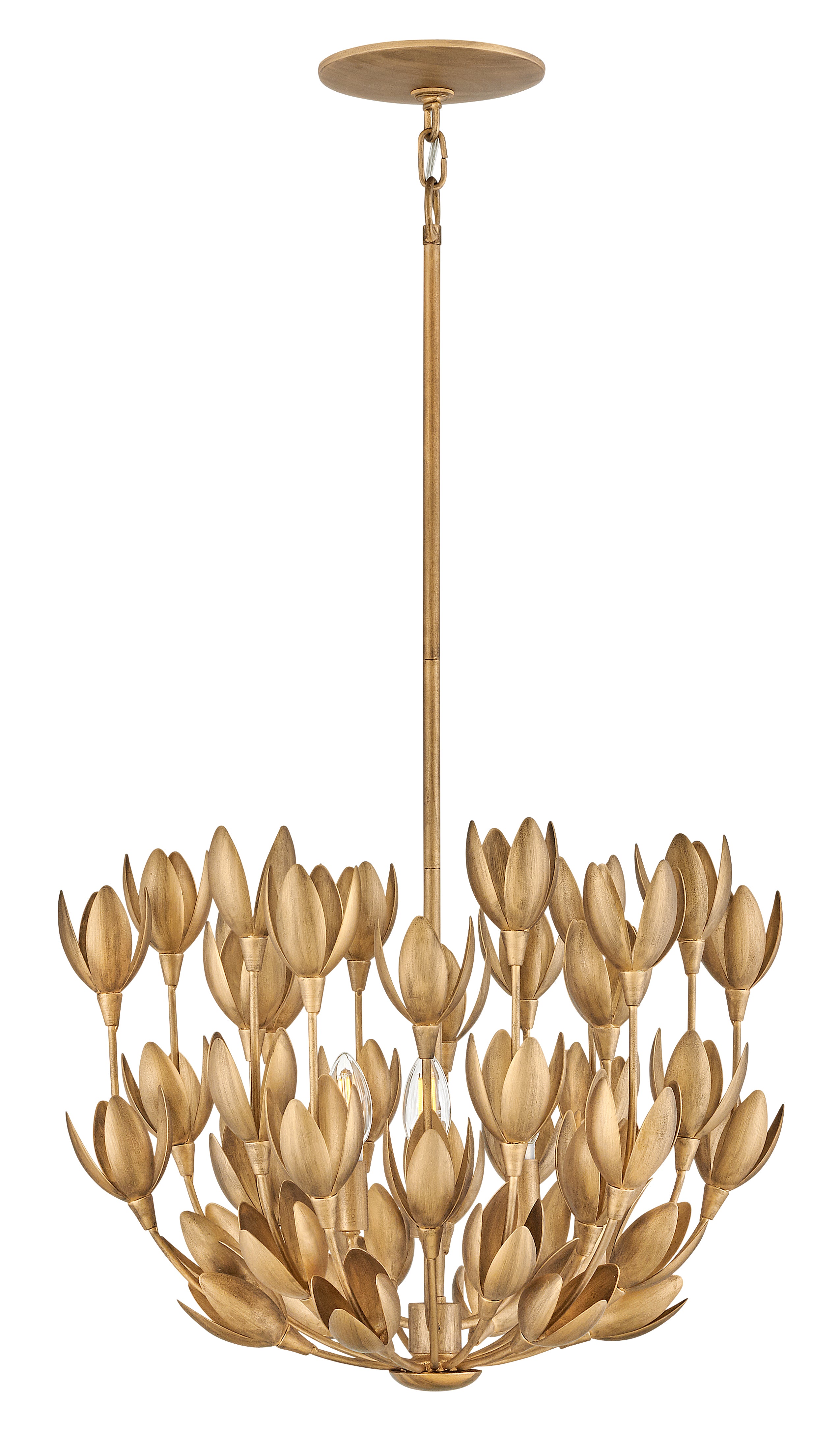 Flora Medium Convertible Semi-Flush Mount