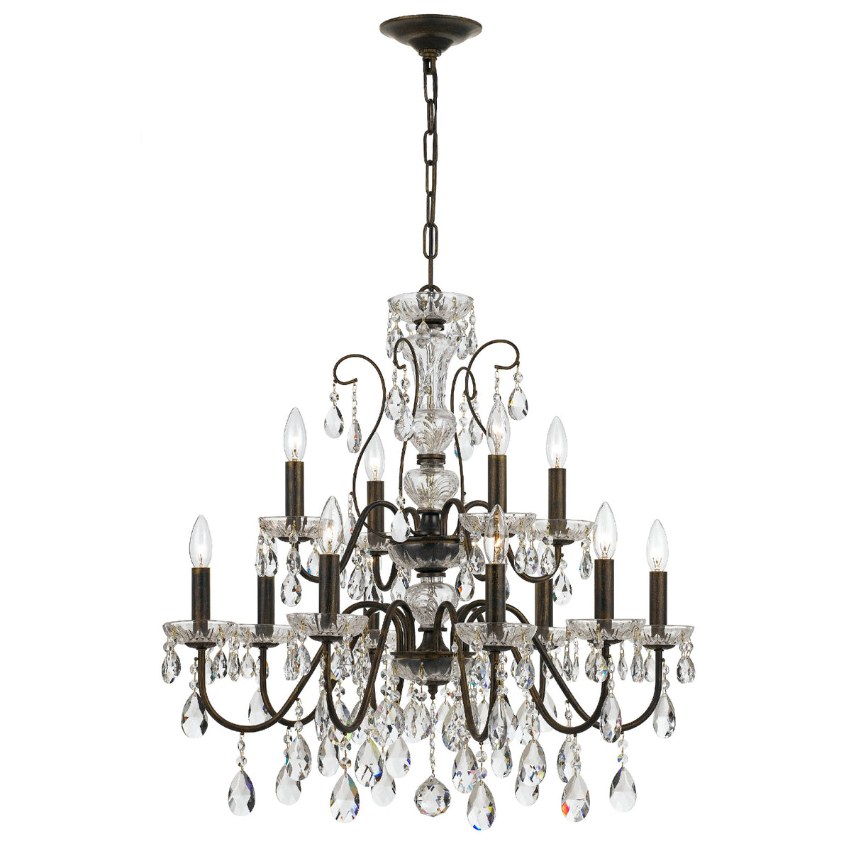 Butler 5 Light Butler Chandelier – Prima Lighting