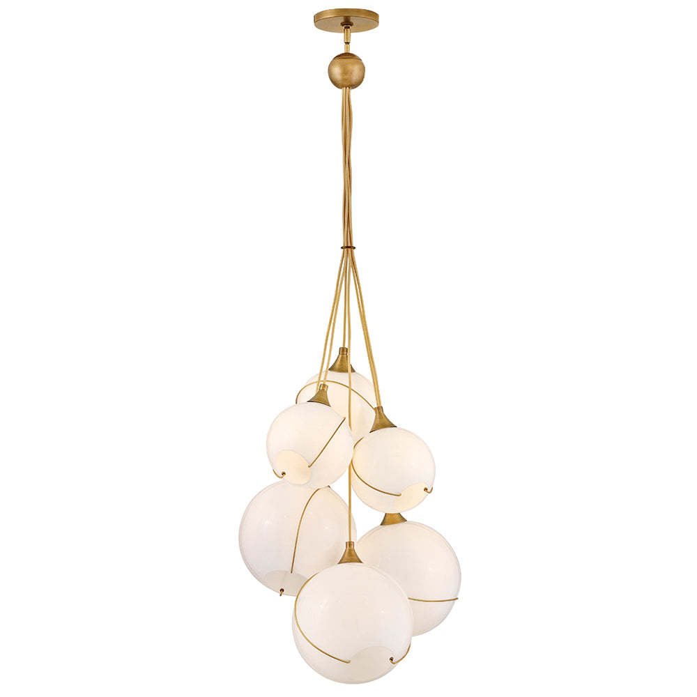 Skye Medium Six Light Multi Tier Chandelier