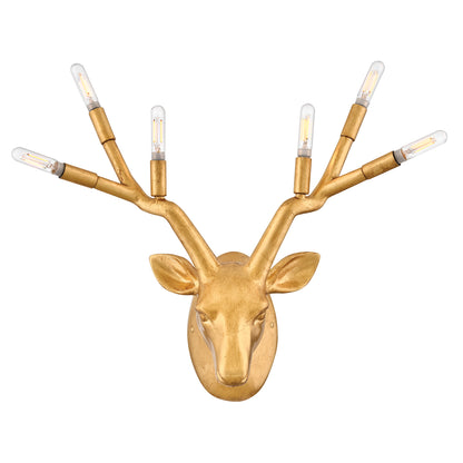 Stag Large Six Light Sconce