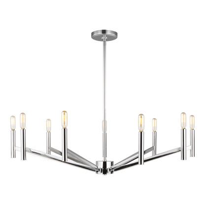 Vector Nine Light Chandelier