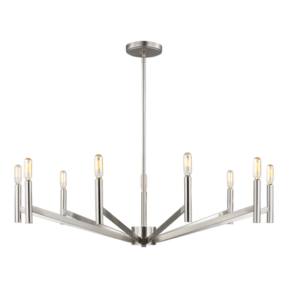 Vector Nine Light Chandelier