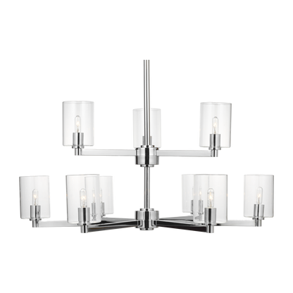 Fullton Nine Light Chandelier