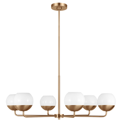Alvin Six Light Chandelier