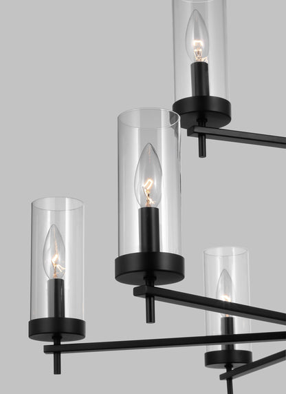 Zire Nine Light Chandelier