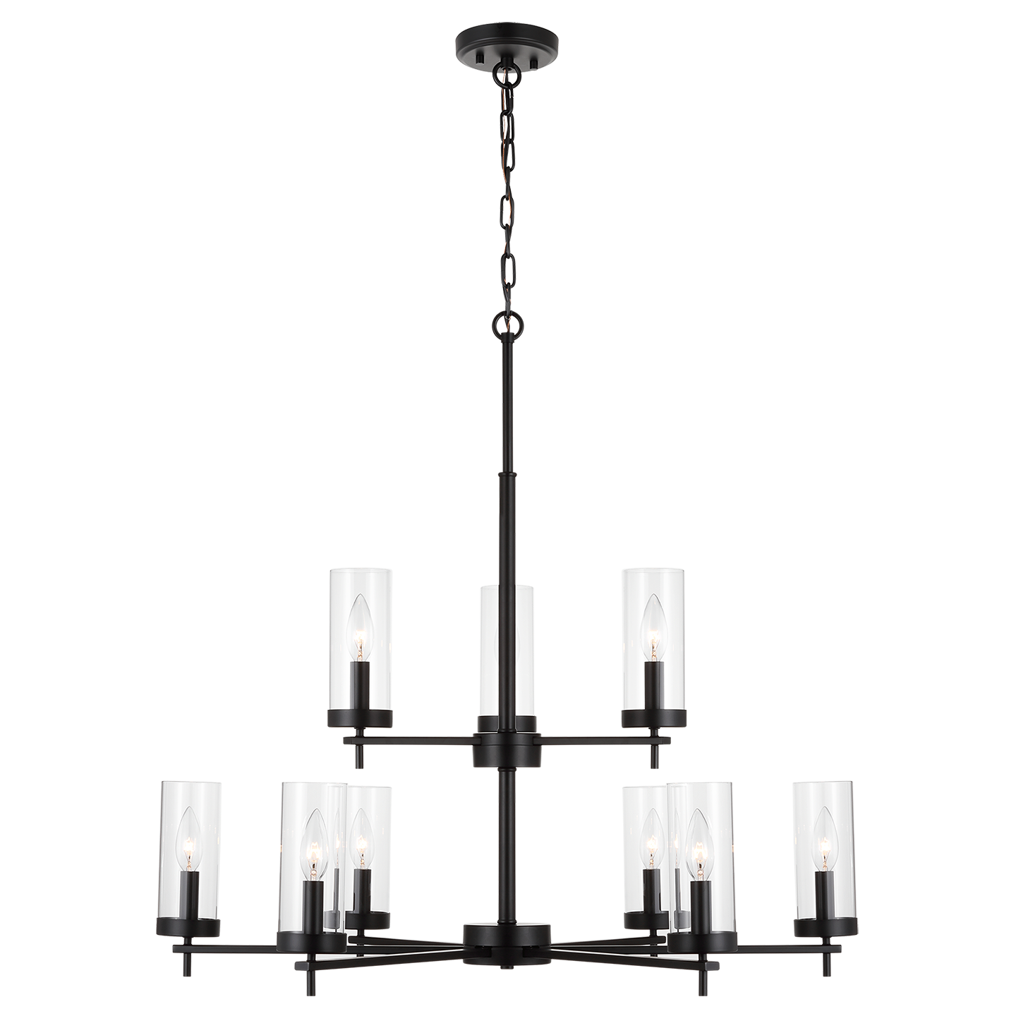 Zire Nine Light Chandelier
