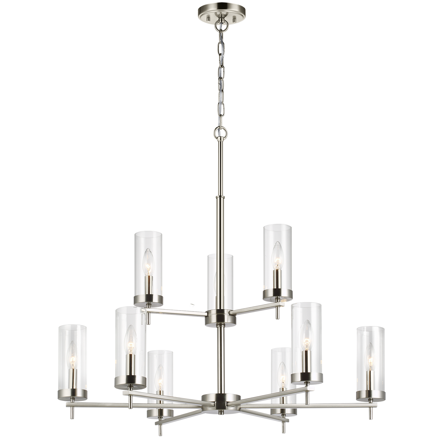 Zire Nine Light Chandelier