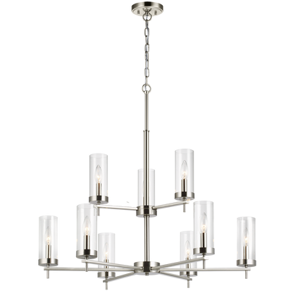 Zire Nine Light Chandelier