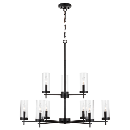 Zire Nine Light Chandelier