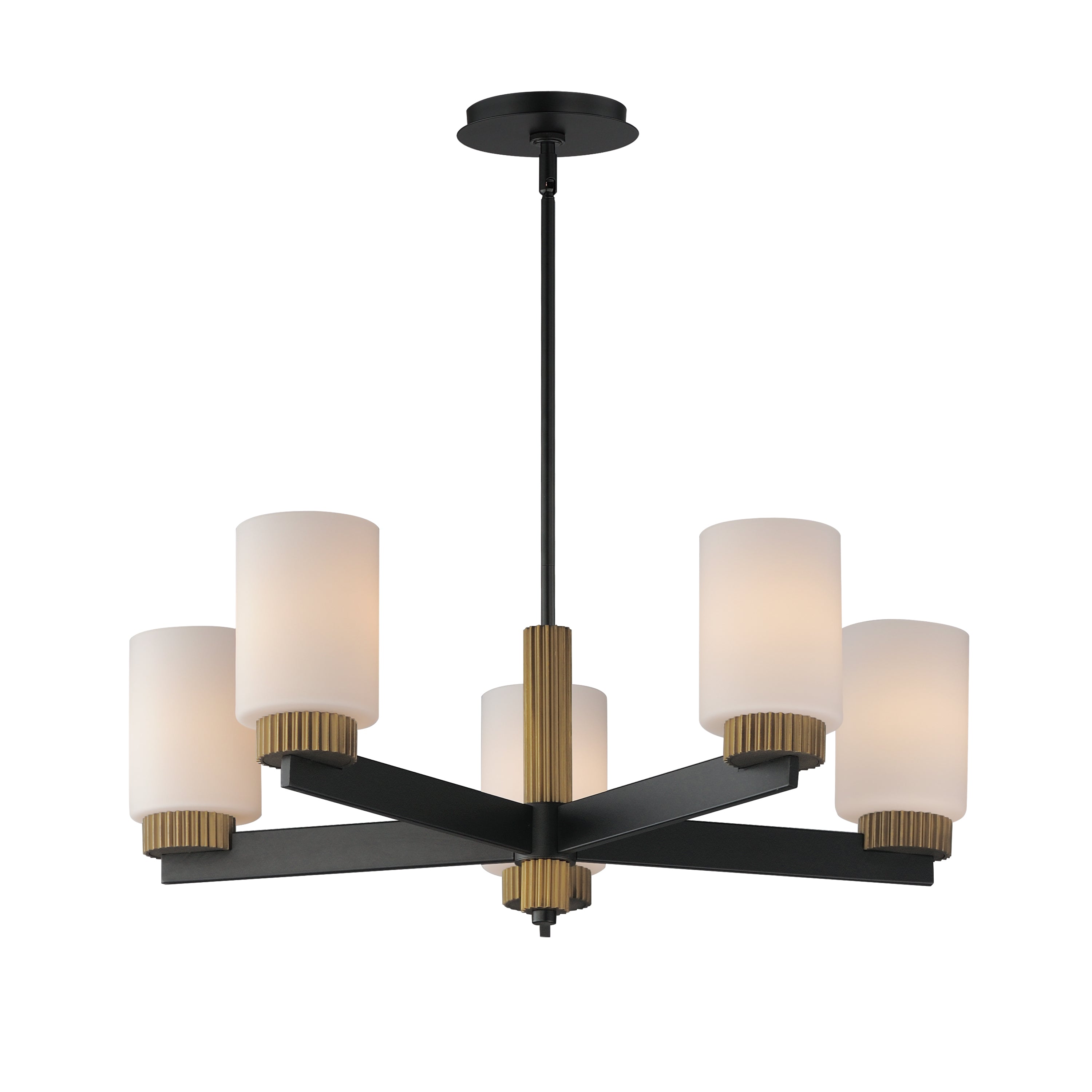 Ruffles Single Tier Chandelier