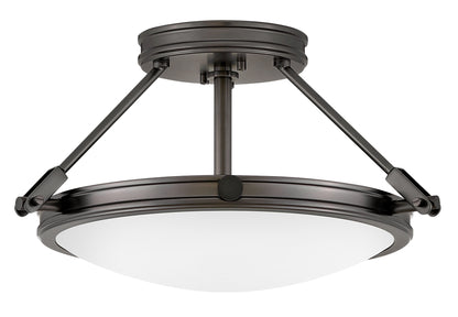Collier Medium Semi-Flush Mount