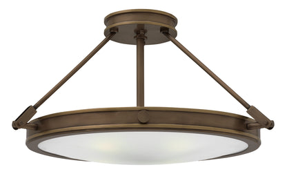 Collier Medium Semi-Flush Mount