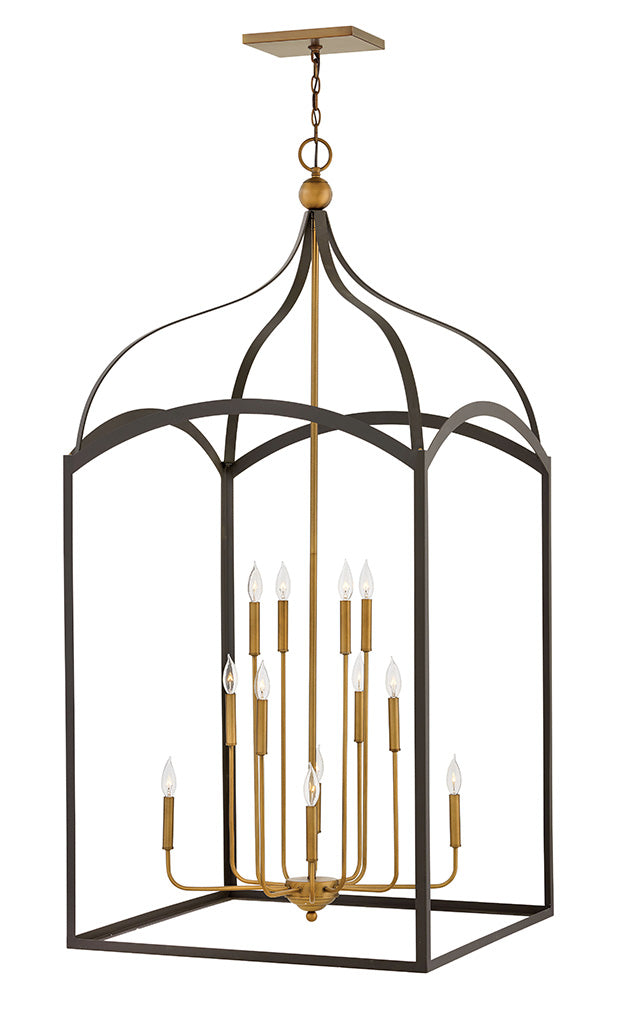Clarendon Three Tier Open Frame Chandelier