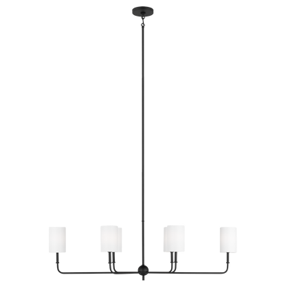 Foxdale Six Light Linear Chandelier