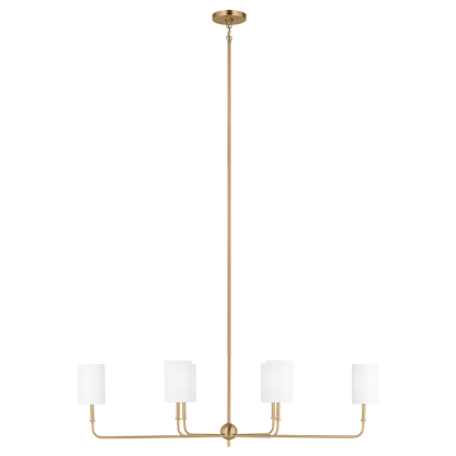 Foxdale Six Light Linear Chandelier