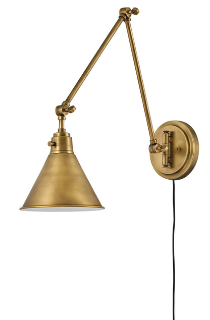 Arti Medium Swing Arm Single Light Sconce