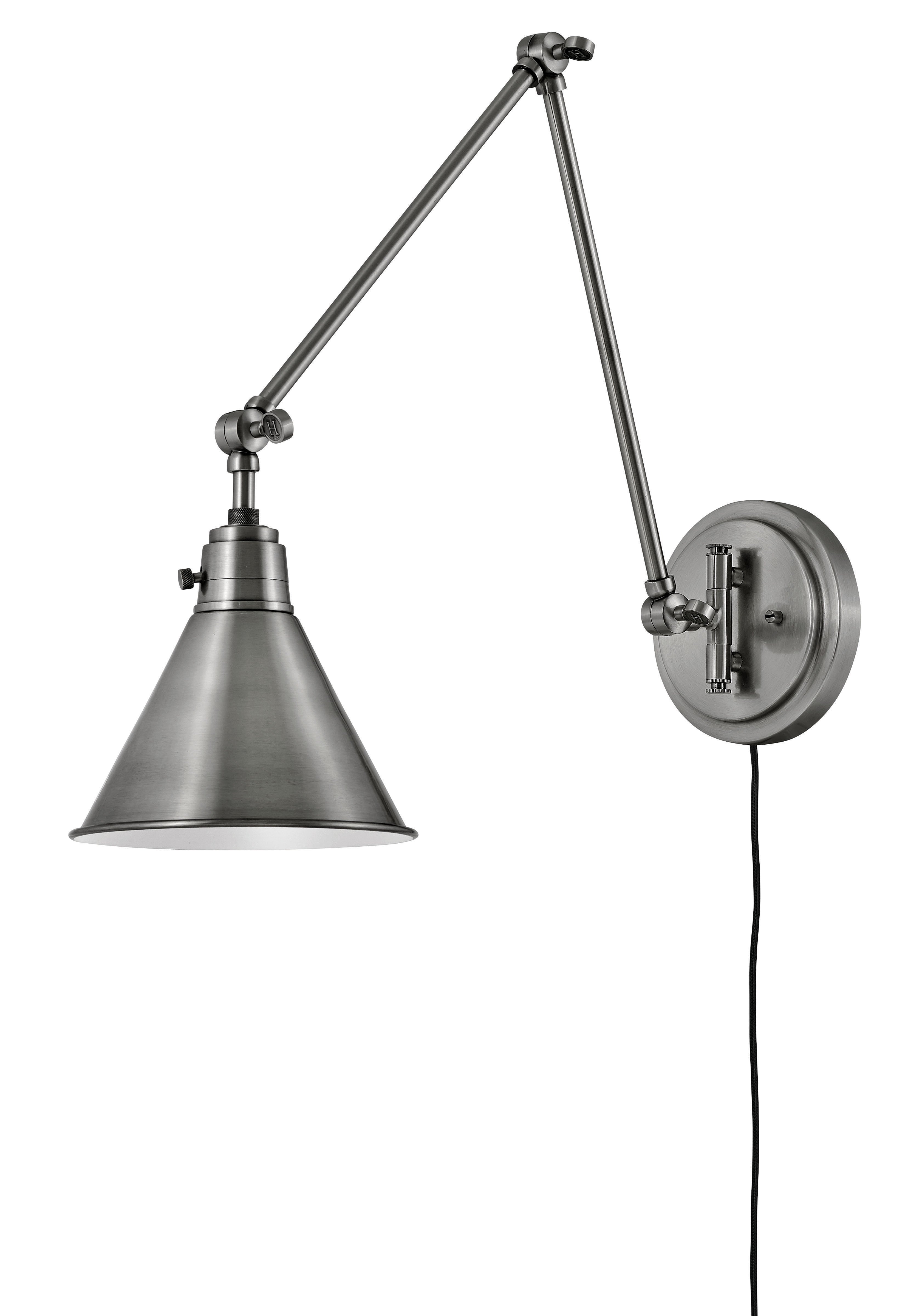 Arti Medium Swing Arm Single Light Sconce