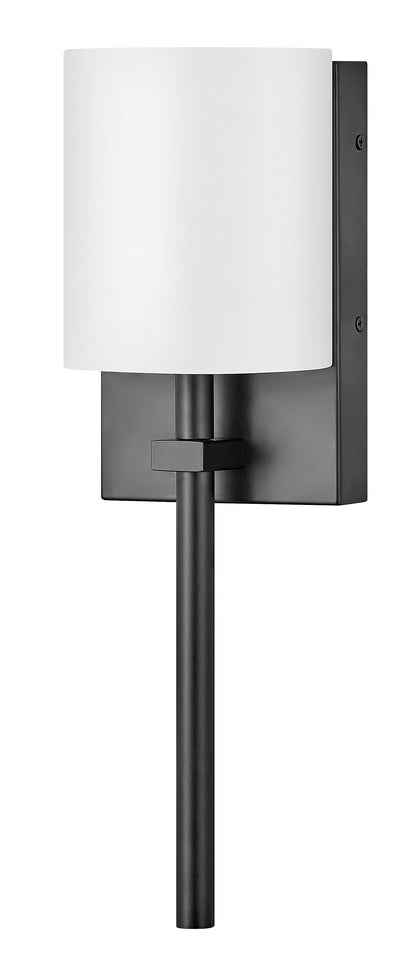 Avenue White Acrylic Small Single Light Sconce