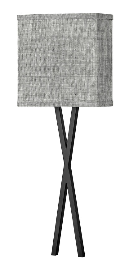 Axis Heathered Gray Large Single Light Sconce