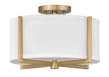 Axis Off White Medium Semi-flush Mount