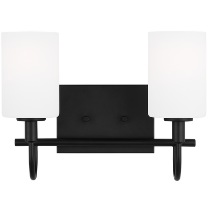 Oak Moore Two Light Wall / Bath