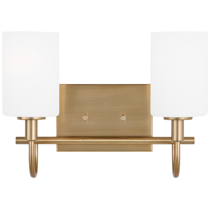Oak Moore Two Light Wall / Bath