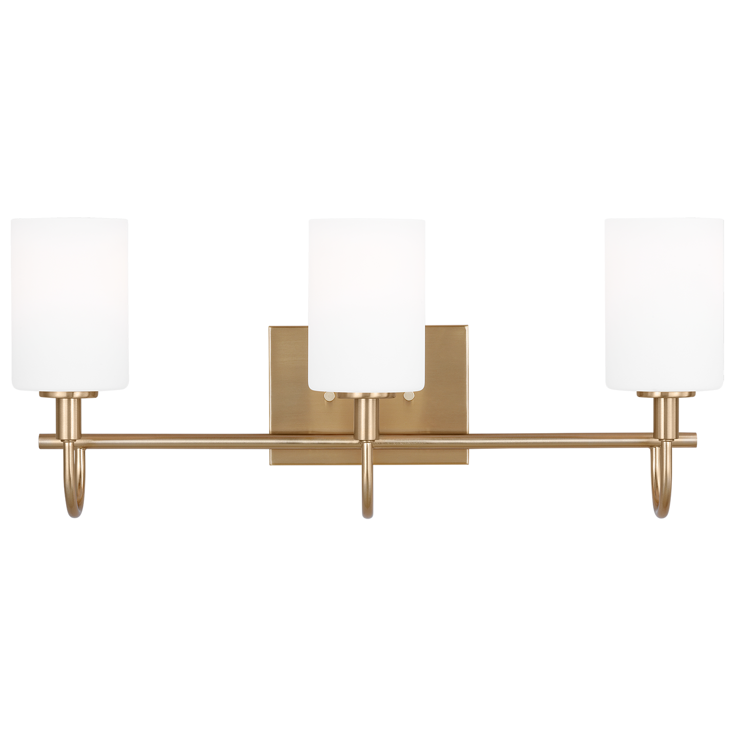 Oak Moore Three Light Wall / Bath