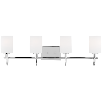 Oak Moore Four Light Wall / Bath