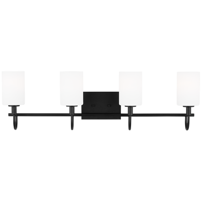 Oak Moore Four Light Wall / Bath