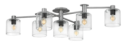 Axel Large Adjustable Semi-flush Mount