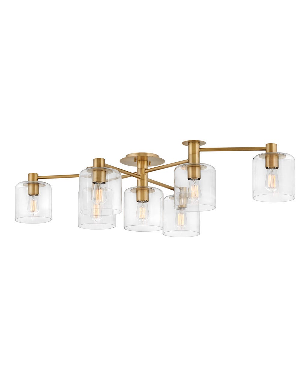 Axel Adjustable Semi-flush Mount