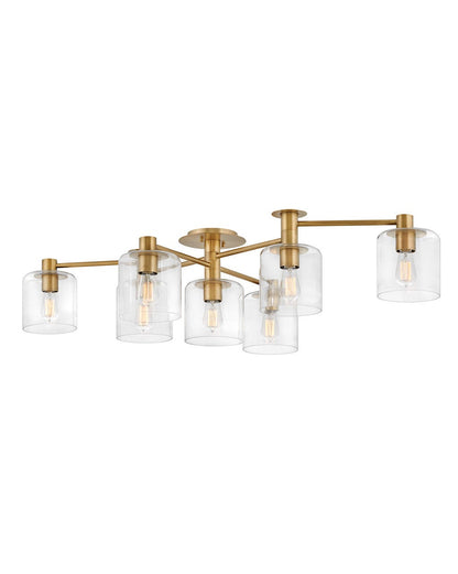 Axel Adjustable Semi-flush Mount