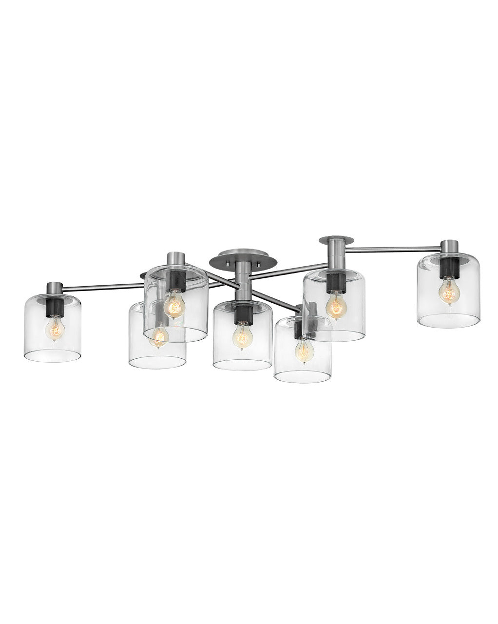 Axel Adjustable Semi-flush Mount