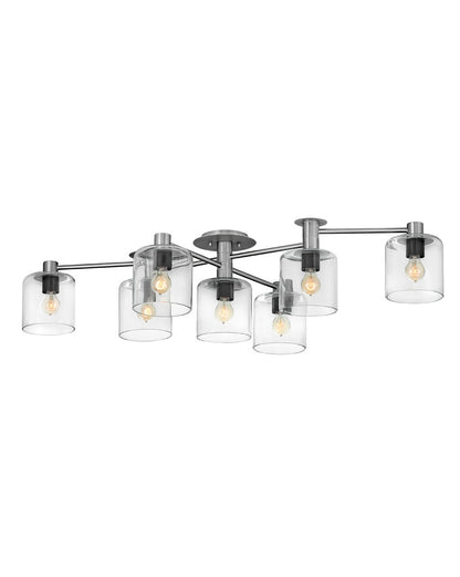 Axel Adjustable Semi-flush Mount